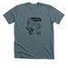 Tucson AAZK Bowling for Rhinos 2026, a Heather Slate Premium Unisex Tee