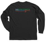 Mountaineer Montessori Adult M-Gear&nbsp;, a Black Classic Long Sleeve Tee (back-view)