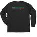 Mountaineer Montessori Adult M-Gear&nbsp;, a Black Classic Long Sleeve Tee (back-view)