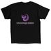 Heart Ribbon - Eric Strong - Unconquered, a Black Classic Unisex Tee (back-view)