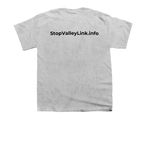 Stop Valley Link Shirts, a Sport Grey Youth Unisex Tee (back-view)
