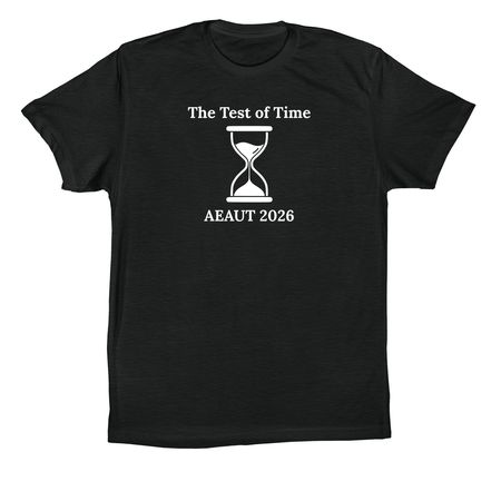 The Test of Time, a Vintage Black Premium Cotton Tee