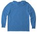 Freedom from this bullshit, a Azure Blue Allmade Eco Triblend Hoodie Tee (back-view)