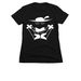 Manipulate Shirt - Black, a Black Women's Slim Fit Tee