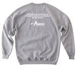 AWAIC 50th Anniversary Limited Edition Items, a Sport Grey Softstyle Crewneck Sweatshirt (back-view)
