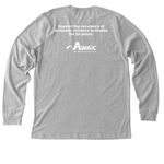 AWAIC 50th Anniversary Limited Edition Items, a Athletic Heather Premium Long Sleeve Tee (back-view)