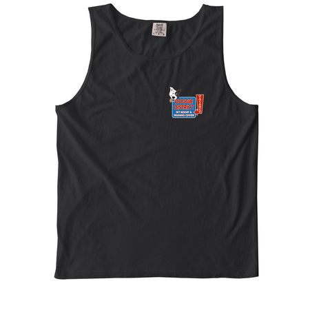 Enrichment Expert, a Black Comfort Colors Tank Top