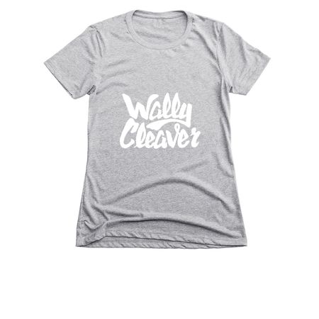 Wally Cleaver-Band Merch!, a Dark Heather Grey Women's Slim Fit Tee