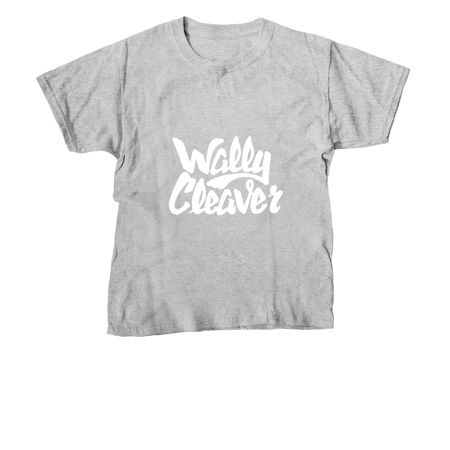 Wally Cleaver-Band Merch!, a Sport Grey Youth Unisex Tee