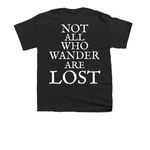 Stray Charles&nbsp;, a Black Youth Unisex Tee (back-view)