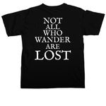 Stray Charles&nbsp;, a Black Comfort Colors Unisex Tee (back-view)