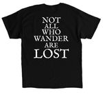 Stray Charles&nbsp;, a Black Classic Unisex Tee (back-view)