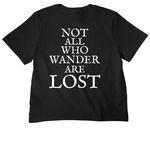 Stray Charles&nbsp;, a Vintage Black Women's Heavyweight Tee (back-view)