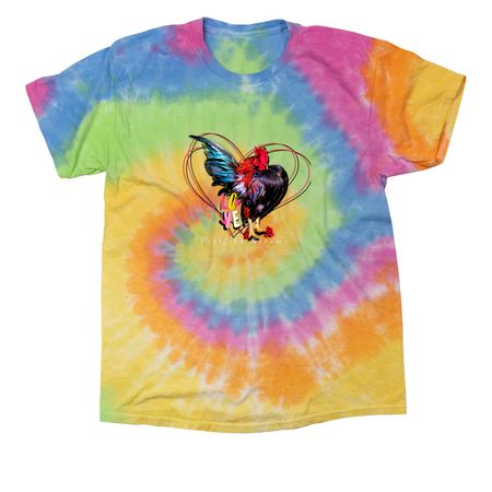 Serama Love #1, a Eternity Classic Tie Dye Tee