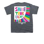 Official 2026 Hey Jude Buddy Walk Tee Shirt!, a Dark Heather Youth Unisex Tee (back-view)