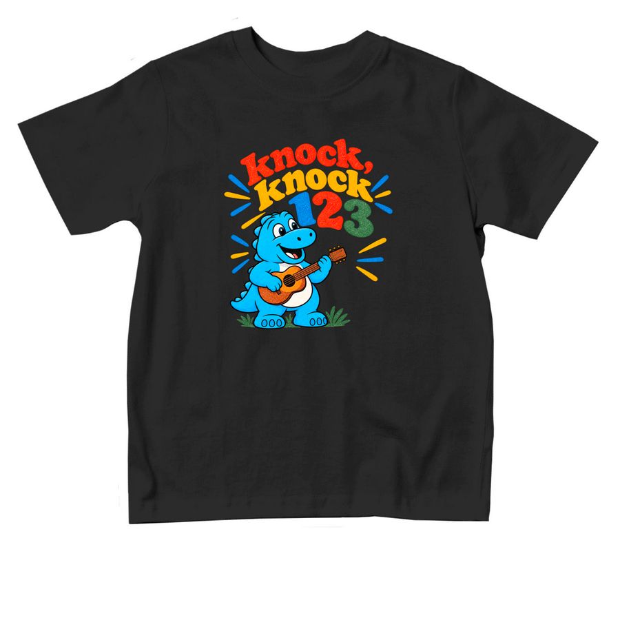 Toddler Dino Only, a Black Toddler Tee