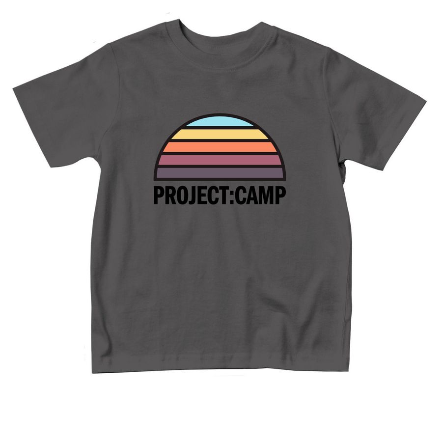 Project:Camp Toddler - Gear for good!, a Charcoal Toddler Tee