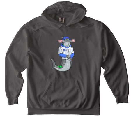 Miteqz Hoodie, a Pepper Comfort Colors Pullover Hoodie