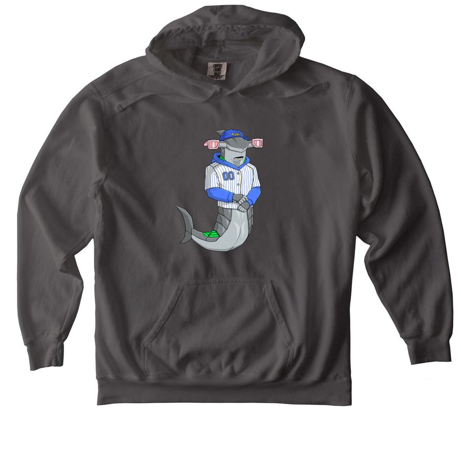 Miteqz Hoodie, a Pepper Comfort Colors Pullover Hoodie