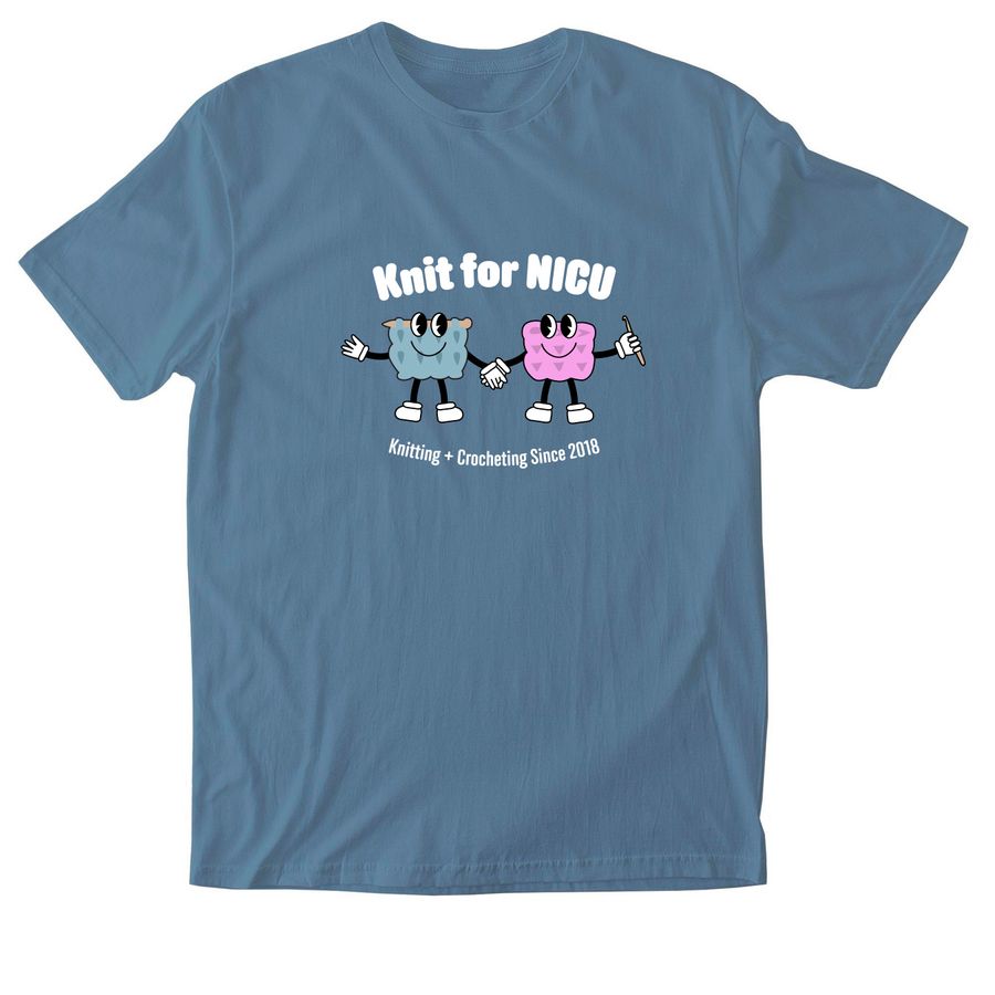 Stitch Buddies Collection, a Indigo Blue Softstyle Cotton Tee
