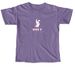 Reba's Rabbit Rescue, a Grape Comfort Colors Unisex Tee