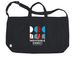 Indivisible Hawai'i Official Tote Bags, a Black Reclaimist G2G Tote Bag (back-view)