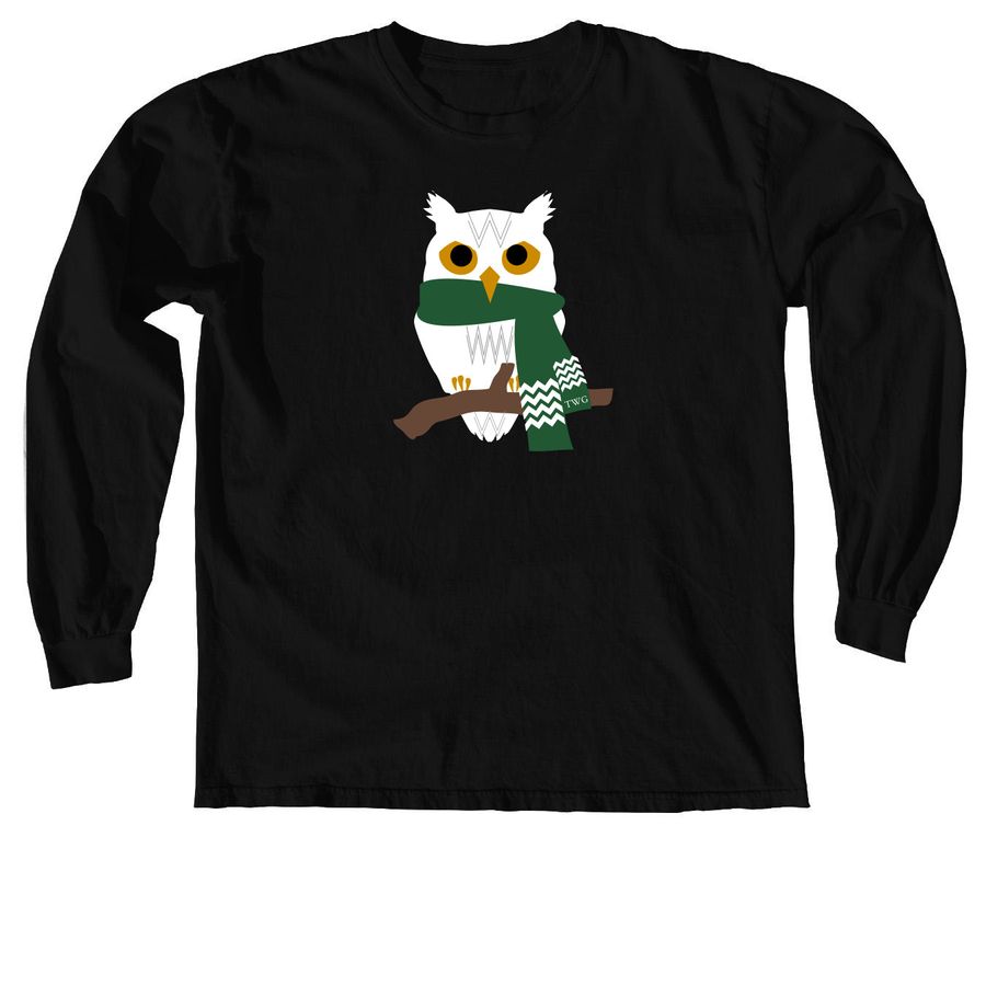 Who,Wendi? Blk, a Black Comfort Colors Long Sleeve Tee