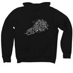 DREAM CATCHER&nbsp; LOGO, a Black Premium Pullover Hoodie (back-view)