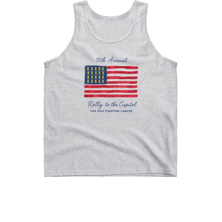10th Annual Rally to the Capitol Flag, a Sport Grey Classic Unisex Tank Top