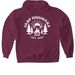 2026 Camp Shirt - White Print, a Maroon Gildan Softstyle Pullover Hoodie