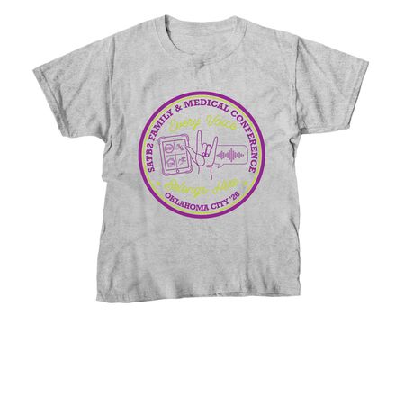 2026 SATB2 Family Conference, a Sport Grey Youth Unisex Tee