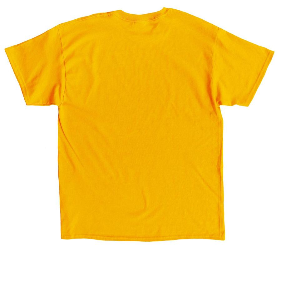 I Out Pizza'd The Hut, a Gold Classic Unisex Tee (back-view)