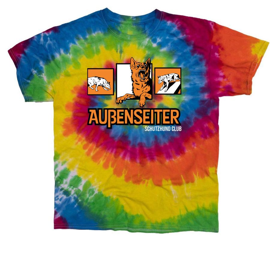 Au?enseiter Schutzhund Club, a Moondance Classic Tie Dye Tee