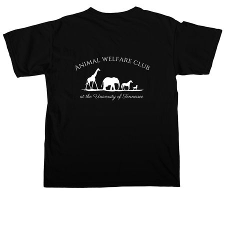AWC Silhouette&nbsp; Merch, a Black Comfort Colors Unisex Tee