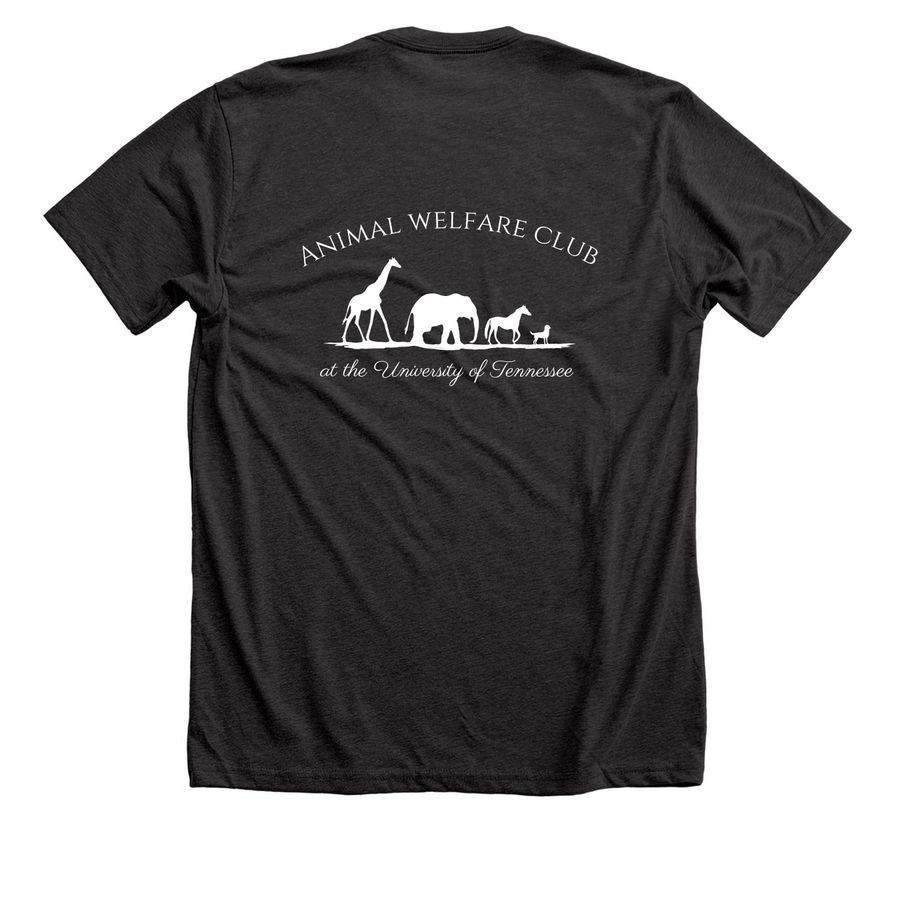 AWC Silhouette&nbsp; Merch, a Dark Grey Heather Premium Unisex Tee