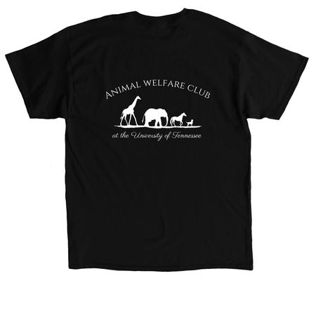 AWC Silhouette&nbsp; Merch, a Black Classic Unisex Tee