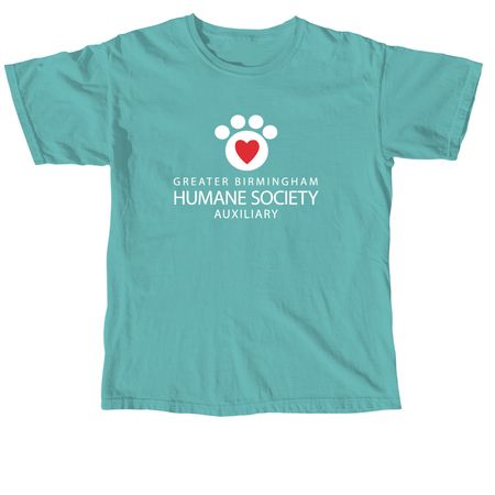GBHS Auxiliary Shirt, a Seafoam Comfort Colors Unisex Tee