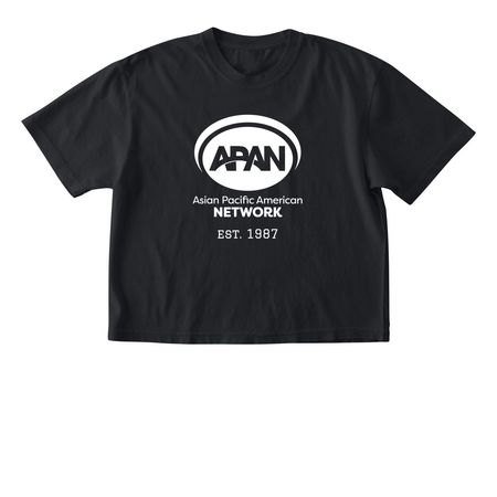 APAN Scholarship Fundraiser 2026, a Black Comfort Colors Boxy Tee