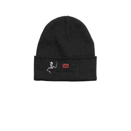 Beanie Hats&nbsp;, a Black Printed Base Camp Beanie