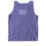 I like my animals, a Violet Comfort Colors Tank Top (back-view)