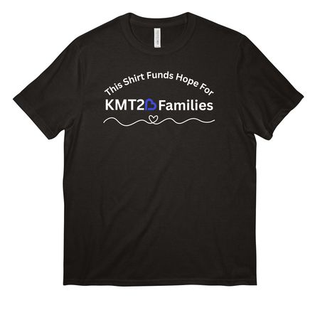 KMT2B Dystonia Foundation, a Deep Black All-American Unisex Tee
