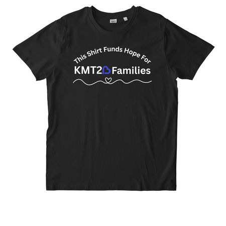 KMT2B Dystonia Foundation, a Black Stanley/Stella Unisex Rocker Tee