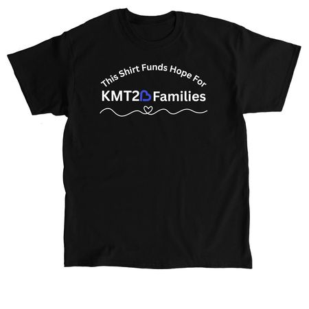 KMT2B Dystonia Foundation, a Black Classic Unisex Tee