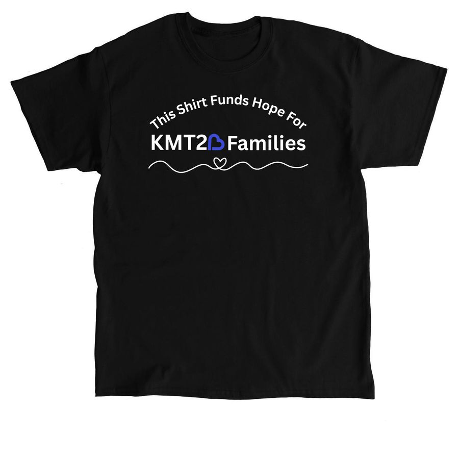 KMT2B Dystonia Foundation, a Black Classic Unisex Tee