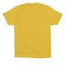 (Yellow) More Good Days!, a Maize Yellow Premium Cotton Tee (back-view)