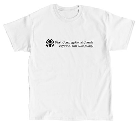 White FCC Tee, a White Classic Unisex Tee