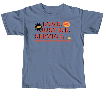 Moving for the Movement 2026, a Blue Jean Comfort Colors Unisex Tee