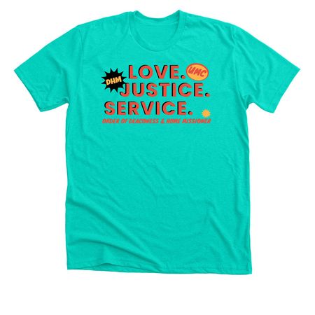Moving for the Movement 2026, a Heather Sea Green Premium Unisex Tee