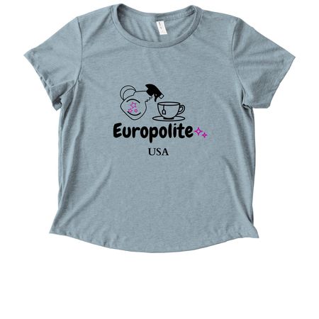 In Our Freedom Era, a I Like You Blue Allmade Eco Triblend Women?s Scoop Neck Tee