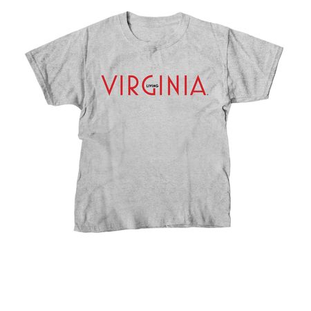 Virginia Living's Tee?Duke, a Sport Grey Youth Unisex Tee